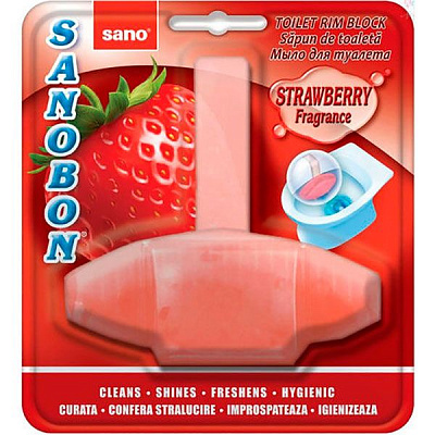 Туалетный блок Sano Sanobon Клубника 