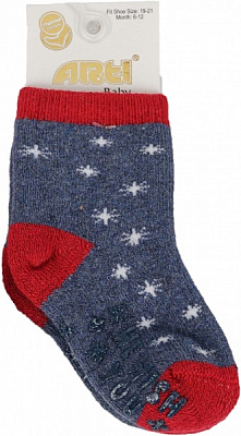 Носки для мальчиков ARTI 450090 KTM87504 р.6-12 джинс 