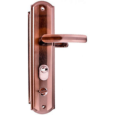 Ручка на планке  BRUNO BR-33 правая PZ 67 мм матовый никель