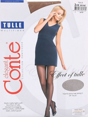 Колготки женские Conte Tulle 30 den р. 3 бронзовый 1 шт. 