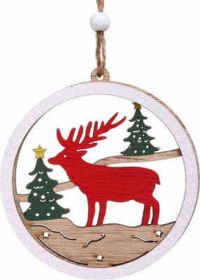 Декоративна підвіска Коло 11,5x12 см 6014-109