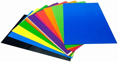 Набір кольорового картону та паперу А4 Тетрада