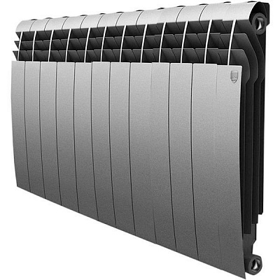Радіатор біметалевий Royal Thermo BiLiner 500/Silver Satin - 12 (НС-1175301)