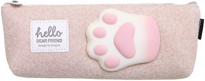 Пенал Мягкая лапка бежевый