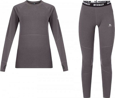 Комплект термобілизни McKinley SET Disa/Dorotea wms 408348-902911 44 сірий