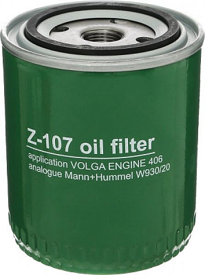 Фільтр масляний Zollex Z-107