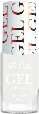 Лак для нігтів Colour Intense Gel Effect 65 004 Білий 5 мл