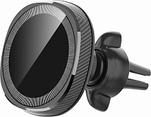 Тримач магнітний + Безпровідний зарядний пристрій для MagSafe Auto Assistance ProlIne AP-MS11 чорний