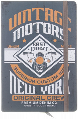 Книга для записей Wintage motors А5 96 листов