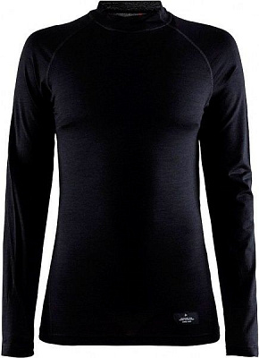Термофутболка Craft Merino_Lightweight_CN_LS_Woman 1906614-999000 S чорний