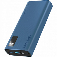 Універсальна мобільна батарея Promate 20000 mAh blue (bolt-20pro.blue) 