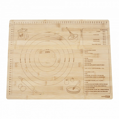 Дошка кухонна бамбукова 46x36 см 7108200026 Eurogold