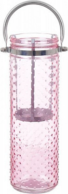 Свічник скляний з підставкою для свічки 217124_3 Тенденс