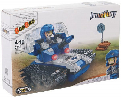 Конструктор BanBao Iron Fury Танк 6258