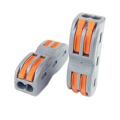 Клемма быстрого монтажа 2x0,08-4/2,5 мм б/п 1 шт. 22-2422У