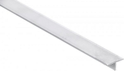 Профиль алюминиевый 18-АП Ц-00 тавровый гладкий 2700 мм серебро 