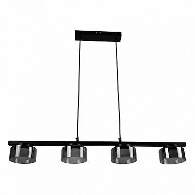 Люстра потолочная ARDERO ML493-4 под лампу 4xGX53 черный 80981