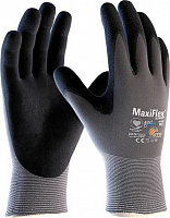 Рукавички ATG MaxiFlex Ultimate Ad-apt захисні промислові з покриттям нітрил XL (10) 42-874