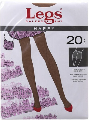 Колготки жіночі Legs Miss 20 Den Amber р. 4 бежевий 1 шт.