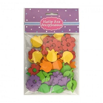 Набор для декорирования Наклейки Весенние 84 шт. Аплі-Краплі