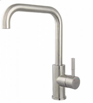 Смеситель для кухни Ferro Coretto SQ с поворотным изливом BCX4