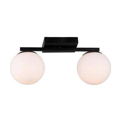 Люстра потолочная Blitz Melange 2x40 Вт E14 черный 5176-42