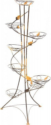 Подставка для растений ВОДОЛІЙ на 8 горшков 56х56x127 см 