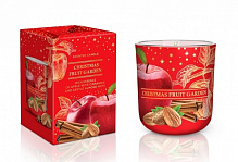 Свічка ароматична Bartek Candles Різдвяні фруктові сади 150 г 