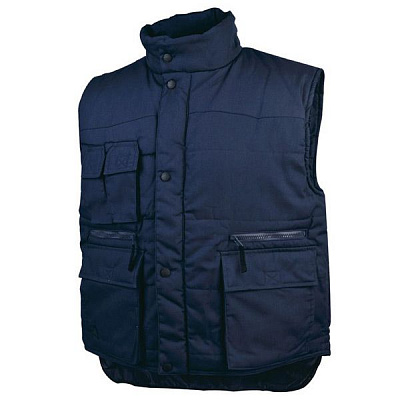 Жилет робочий Delta Plus Sierra р. XXXL SIERRBM3X темно-синій