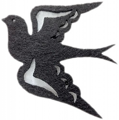 Декоративное изделие из фетра 