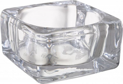 Подсвечник прозрачный 7,5х4 см