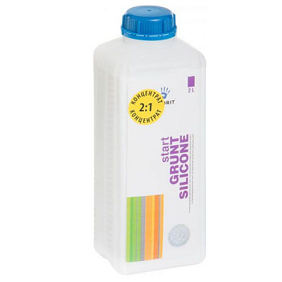 Ґрунтовка водовідштовхувальна Kolorit Start Grunt Silicone 2 л