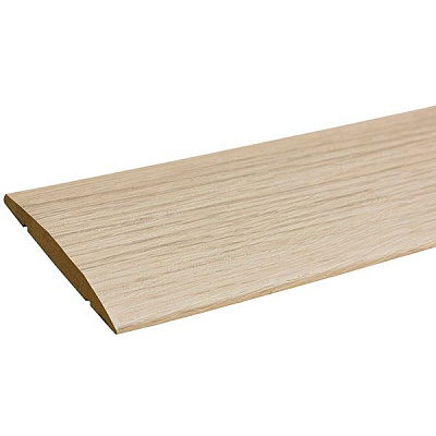 Лиштва ПВХ ОМіС 10x70x2200 мм дуб білений