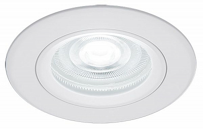 Светильник точечный Hopfen 50 Вт GU5.3 белый ALUM 16472 WR WH 