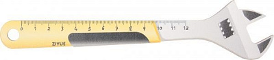 Линейка Инструмент разводной ключ 12 см