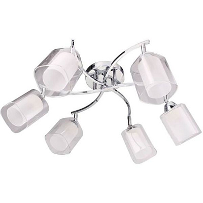 Люстра потолочная Blitz 3202-46 6x60 Вт E27 хром 