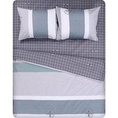 Комплект постельного белья Mano 1,5 зеленый La Nuit 