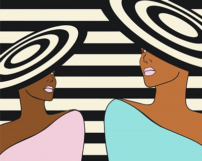 Картина по номерам Линии Моды 10393-AC 40х50 см ArtCraft 