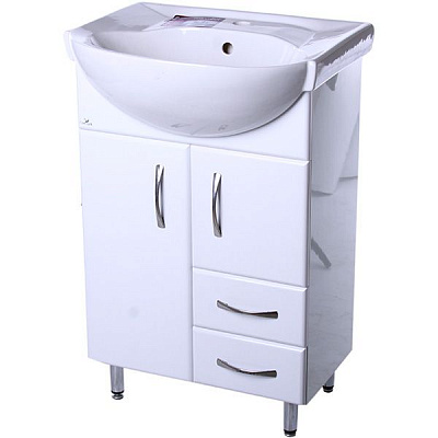 Тумба з умивальником Сансервіс Solas SL-56 56 см біла