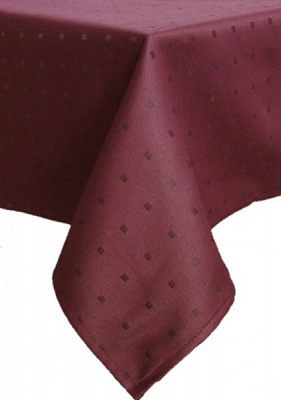Скатертина Кубики 520-19/00 110x140 см бордовий Едельвіка