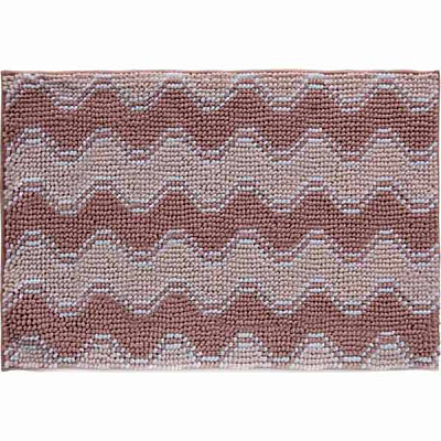 Коврик для ванной комнаты Dariana Волна, 55х80 см, бежевый