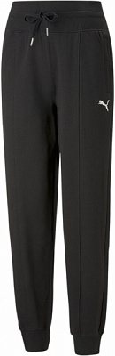 Брюки Puma HER HIGH-WAIST PANTS TR PUMA BLACK 67311201 р. XL черный