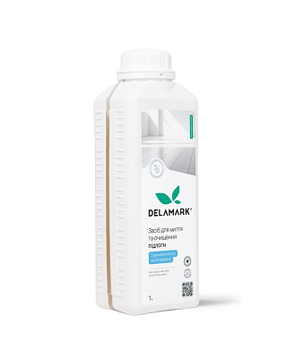 Средство для мытья пола DeLaMark c ароматом белых цветов хлопка 1 л