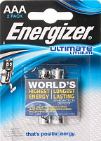 Батарейка Energizer Ultimate Lithium ААА 2 шт. (639170) 