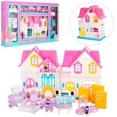 Будиночок для ляльок колір в асортименті WD-921A-C