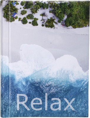 Дневник недатированный Relax Море Аркуш A6