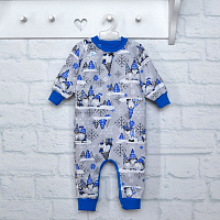 Ромпер-реглан унісекс Blanka Гноми р.80 сірий 12753 