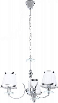 Люстра 3x60 Вт E14 хром 69032-3