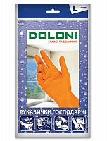 Рукавички Doloni господарські з покриттям латекс L (9) 4546