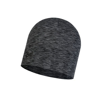 Шапка BUFF MIDWEIGHT_MERINO_WOOL_HAT_MULTI_STRIPES BU 118008.901.10.00 OS сірий